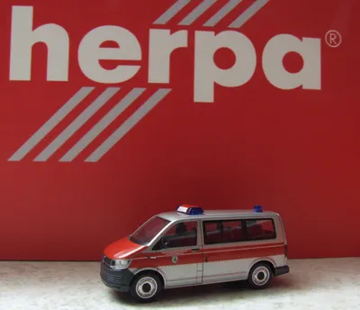 Produktbild von Herpa 930451 - 1/87 Vw T6 Bus Katastrophenschutz - Neu