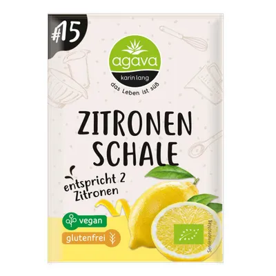 Produktbild von Zitronenschale - gerieben 10g