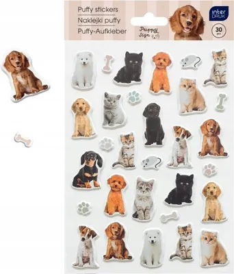 Obrázok produktu pre Nálepky Puppy Sign 30 ks – INTERDRUK