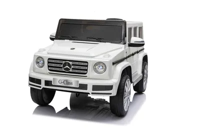 Produktbild von Mercedes G500 G63 /G65 G-Klasse Kinderfahrzeug Elektrofahrzeug Kinderelektrofahrzeug 12V Weiß