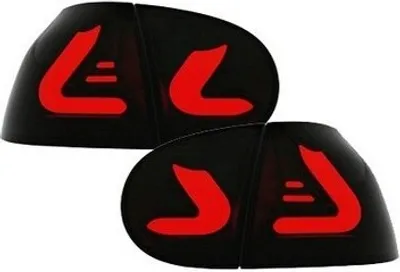 Immagine prodotto di Set di fanali posteriori originali Litec LED nero fumo per VW Golf 5 V 2003-2008