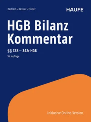 Produktbild von HGB Bilanz Kommentar 16. Auflage