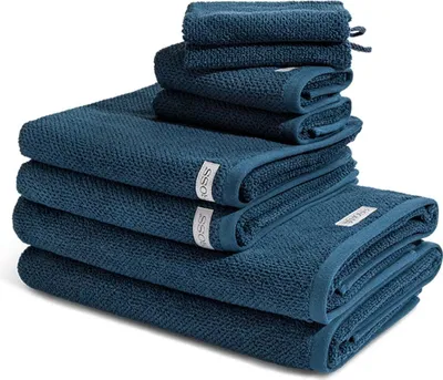 Produktbild von Ross Selection 2 X Wasch- 2 X Gäste- 2 X Dusch- 2 X Handtuch im Set Weiche Frottee-Qualität für besten Komfort, Hohe Saugkraft und schnelle Trocknung, Stilvolles Design mit gewebter Bordüre