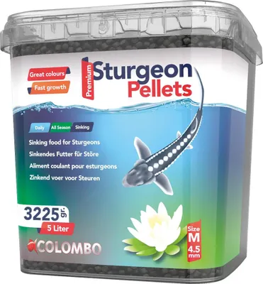 Produktbild von Colombo Sinkendes Störfutter 5.0 Liter Größe 4.5 mm