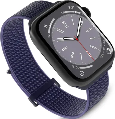 Obrázok produktu pre Športový nylonový remienok Puro pre Apple Watch 42 / 44 / 45 / 49 mm - modrý