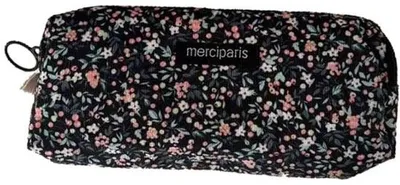 Produktbild von Leichtes Blumenmuster Etui schwarz
