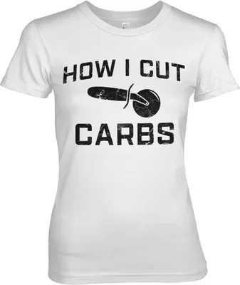 Produktbild von Pizza Slicer Girly Tee - XX-Large - White
