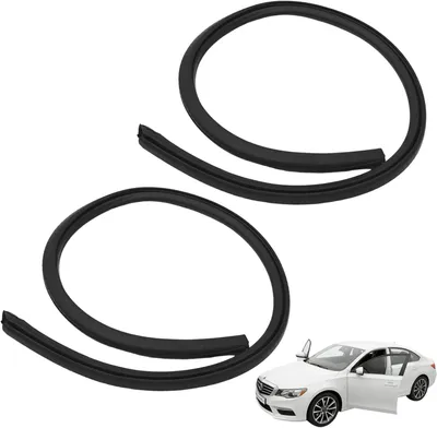 Obrázok produktu pre Tesnenie dverí auta 2 kusy, do auta, 8 cm, čierna, vodotesný