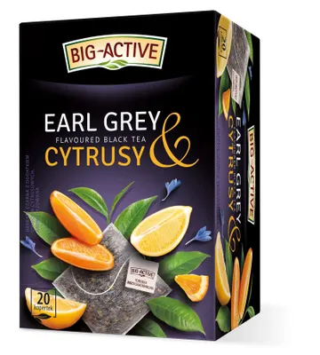 Produktbild von Herbata czarna Big-Active Earl Grey Bergamotka i Cytrusy 20 torebek