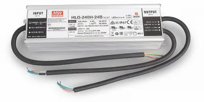 Produktbild von Mean Well HLG-240H-24B SNT 24V/DC/0-10A/ 240W IP67