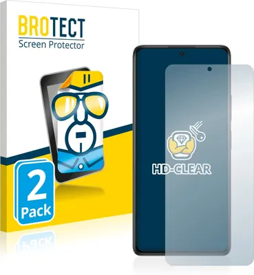 Produktbild von 2x Für Xiaomi Redmi Note 10S Schutzfolie BROTECT Displayschutz Display Schutz Folie Klar Transparent