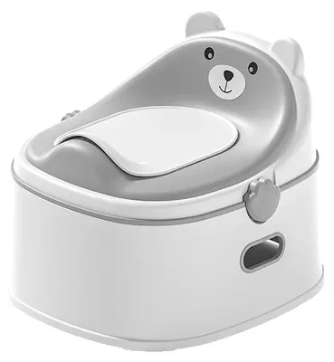 Image de Pot de toilette d'apprentissage, design 3-en-1, siège antidérapant, comme sur la photo