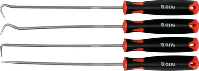 Produktbild von Yato YT-08429, Karosserie-Reparatursatz, Schwarz, Edelstahl, Metall, 4 Stück(e), 240 mm