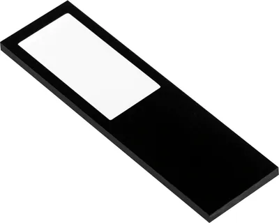 Produktbild von L&S Led Unterbauleuchte Six Big 5er Set 4000K neutralweiß schwarz - flache Aufbauleuchte mit Tastschalter, 3x260 Lumen, 24V, Aluminium, inklusive Netzgerät - für Küche und Möbelbeleuchtung
