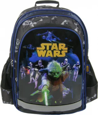 Produktbild von Ergonomischer Rucksack Star Wars - Yoda Stormtrooper Tasche Schule Sporttasche