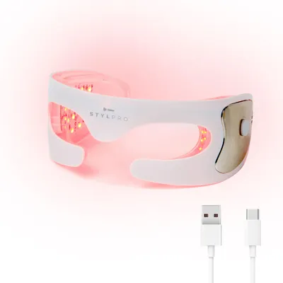 Produktbild von STYLPRO Rotlicht Augen-Goggles mit automatischer 10-Minuten Abschaltung (LED)