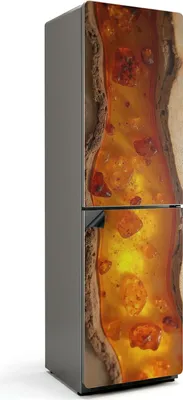 Obrázek produktu pro Magnetický kryt na lednici - Dekorativní magnetická fólie do kuchyně - Magnet na lednici - Samolepicí magnetická tabule - Magnetická fólie na dveře lednice - 60x205 cm