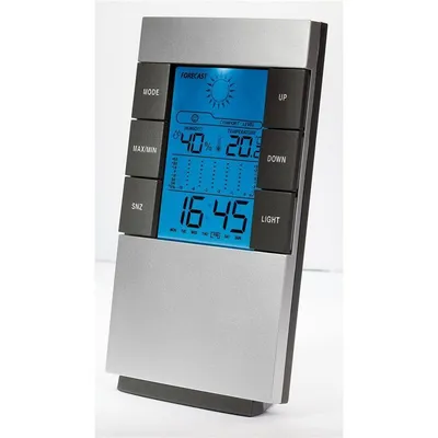 Obrázok produktu pre Clip Sonic SL207, Šedá, Vnútorný vlhkomer, Vnútorný teplomer, Vlhkomer, Teplomer, 1 °C, 0 - 50 °C, 32 - 122 °F