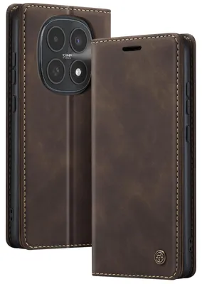 Immagine prodotto di Avizar, custodia a portafoglio vintage CaseMe per Redmi Note 15 4G / 5G, marrone chiaro
