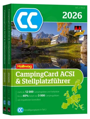 Zdjęcie produktu dla Przewodnik ACSI CampingCard & Pitch 2026