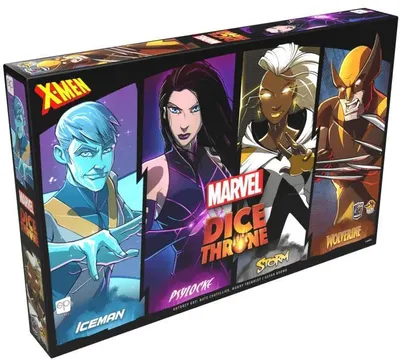 Produktbild von Marvel Dice Throne X-MEN Box 1: Wolverine, Beast – Brettspiel, Karten, Würfel – ab 8 Jahren