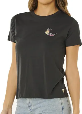 Produktbild von RIP CURL Women Shirt Tide Line Standard washed black L