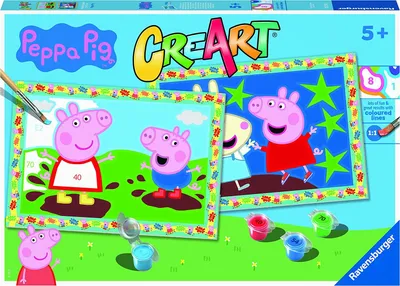 Zdjęcie produktu dla Ravensburger CreArt Świnka Peppa