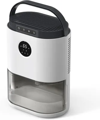 Produktbild von CONOPUPlus Luftentfeuchter, 2300Ml Luftentfeuchter Elektrisch Mit Auto Feuchtesensor und Anzeige, 48H Timer, 7 Farbige Kontrollleuchten, Automatische