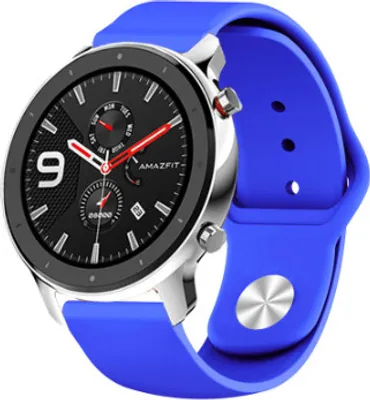 Produktbild von Strap-it Xiaomi Amazfit GTR Sportarmband (Blau)