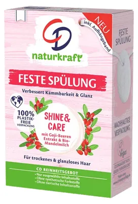 Produktbild von CD Feste Spülung Naturkraft Shine&Car