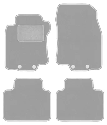 Immagine prodotto di Tappetini in moquette per Renault Koleos II 2016- (SUV) – set 4 pezzi, grigi, su misura – Wielganizator OSLO