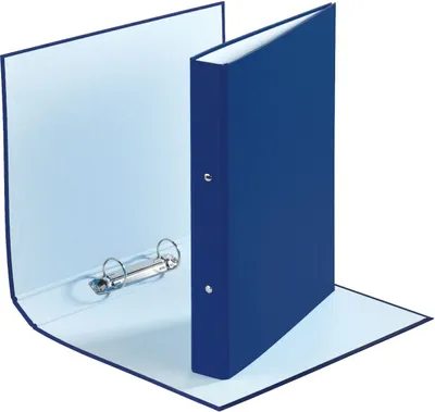 Produktbild von DONAU 3736001F-10 Ringmappe, A4, 2-Ring, 30mm, blau