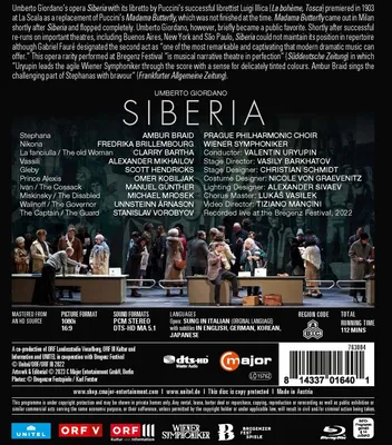 Obrázek produktu pro Umberto Giordano (1867-1948): Sibiř