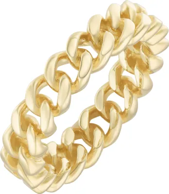 Produktbild von Ring Smart Jewel Panzerkettenoptik, Silber 925 Gold 54