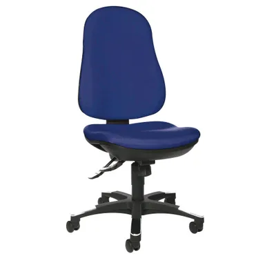 Produktbild von Topstar Bürostuhl Trend SY 10, 9020G26 Stoff blau, Gestell schwarz