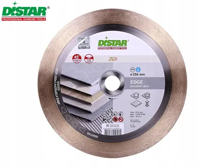 Zdjęcie produktu dla Distar Tarcza Diamentowa Edge 250 x 1,4 x 25 x 25,4 mm