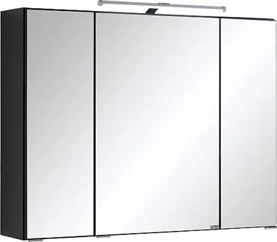 Productafbeelding van Spiegelschaaf COMO-03, grijs, afmetingen (breedte x hoogte x diepte): ongeveer 80 x 64 x 20 cm
