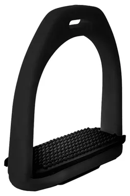 Immagine prodotto di Hispano Hipica Fibra Staffa Inglese Nero 11,5 cm Nero 11,5 cm
