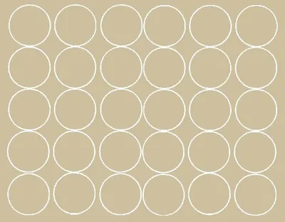 Obrázok produktu pre Kruhové nálepky, priemer 8 cm, 30 kusov, béžová matná