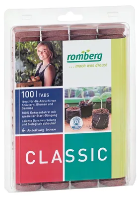 Produktbild von Romberg Kokos-Quelltabletten Ø 36 mm 100 stk