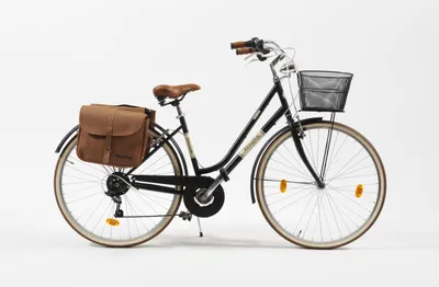 Produktbild von VENICE - I love Italy Cityfahrrad MALAGUETA 28 Zoll Lady, NERO PDC