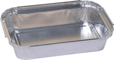 Zdjęcie produktu dla Foremka aluminiowa 159x109 310ml z deklem 100szt ^