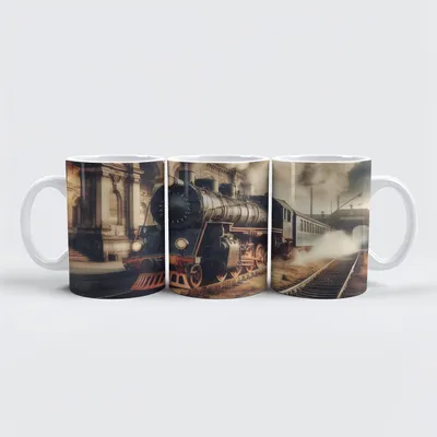 Produktbild von raxxa Premium-Tasse "Dampfzeitruhe"