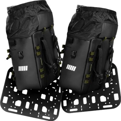 Immagine prodotto di Set di borse laterali 2 × SC-32 M incl. 2 × piastre di montaggio - SCHNORR