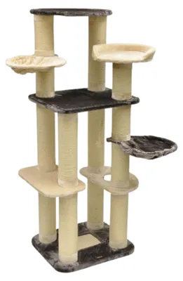 Produktbild von XXL Kratzbaum Nikolai grau/beige