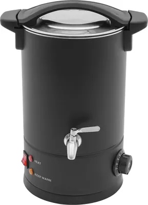 Produktbild von Wachsschmelzer - Elektrischer Schmelztopf - 8 l - 1800 W - 30–110 °C - Edelstahl 304/201 - EU‑Stecker 220–240 V - Tischgerät