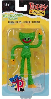 Zdjęcie produktu dla Poppy Playtime – Wuggies (zielony) – giętka figurka o wysokości 11,4 cm – McFarlane Toys