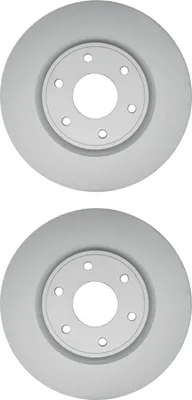 Produktbild von 2 Bremsscheiben innenbelüftet Ø 82 mm 34 mm HELLA für NISSAN PATROL