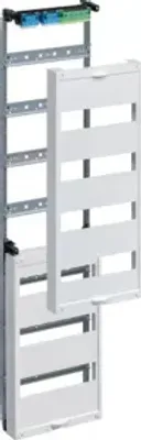 Produktbild von HAGER Einbausatz, univ. FW, m. Hutschienen, f. Feldvert. UP 7 reihig, 1050x250mm, QC