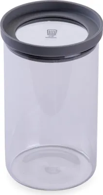Produktbild von Chefkoch trifft Fackelmann Vorratsbehälter aus Glas 1000 ml Perfekt für Deine Küche, stapelbar & spülmaschinengeeignet